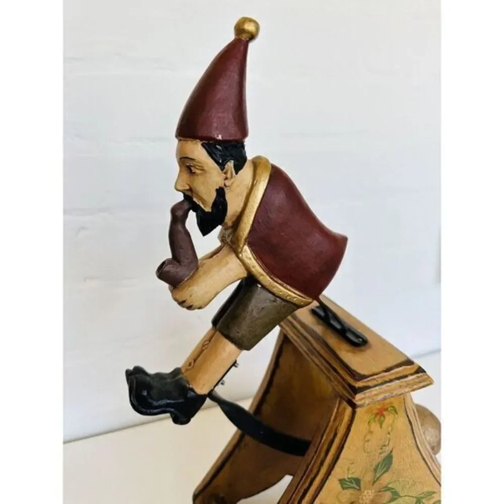 Vintage Wooden Elf Balance Carve See Photos. Pre-own‎